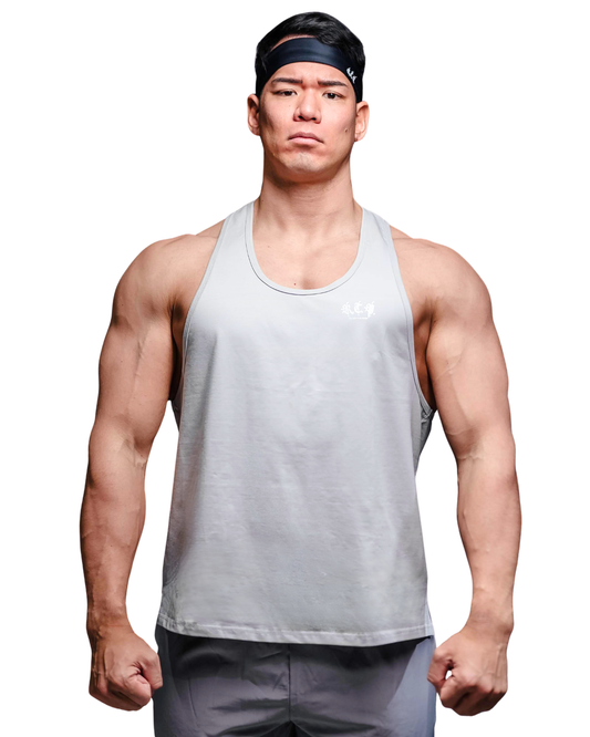 Y Back TankTop Gray R.T.P.