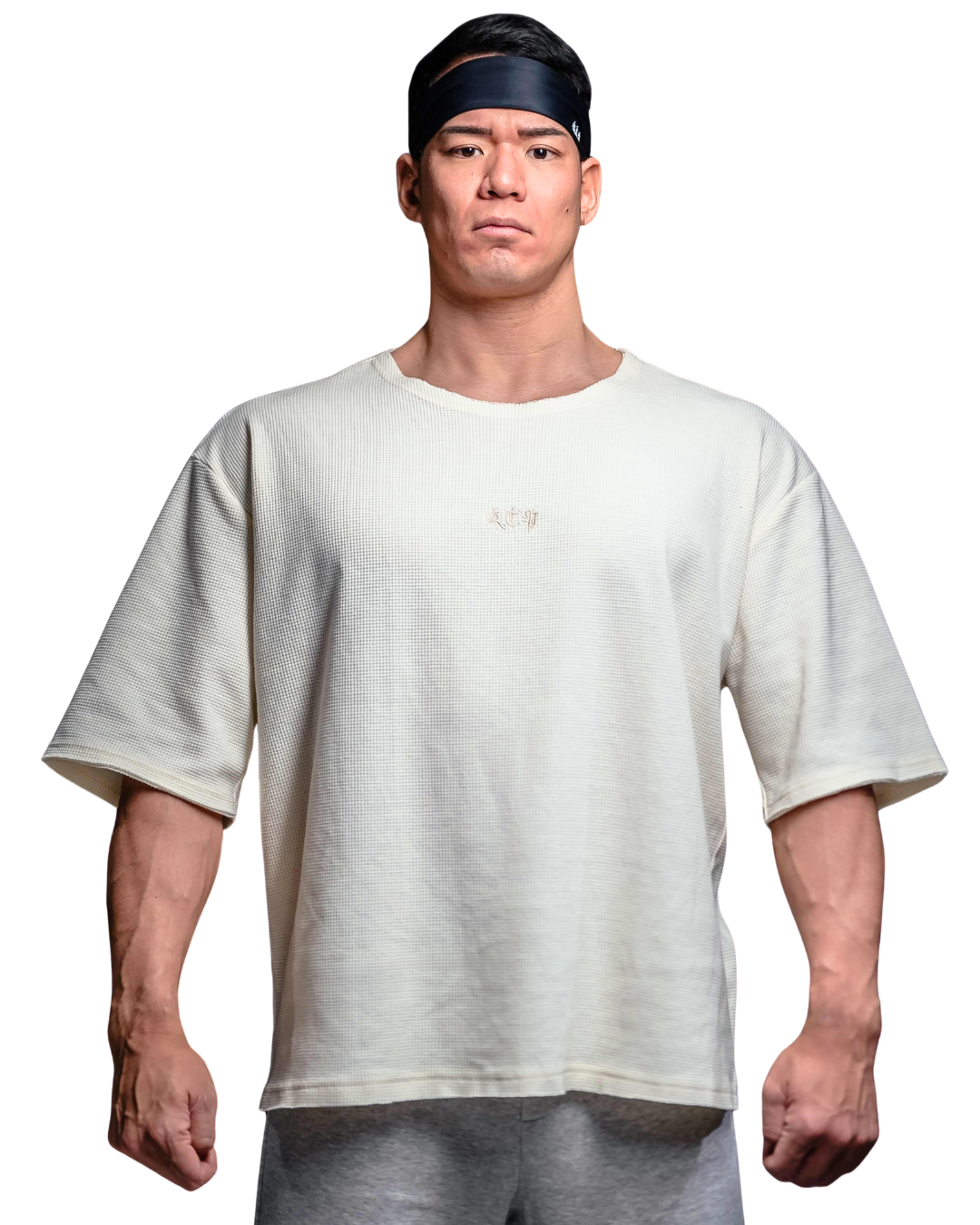 WAFFLE T-SHIRTS WH【R.T.P.】