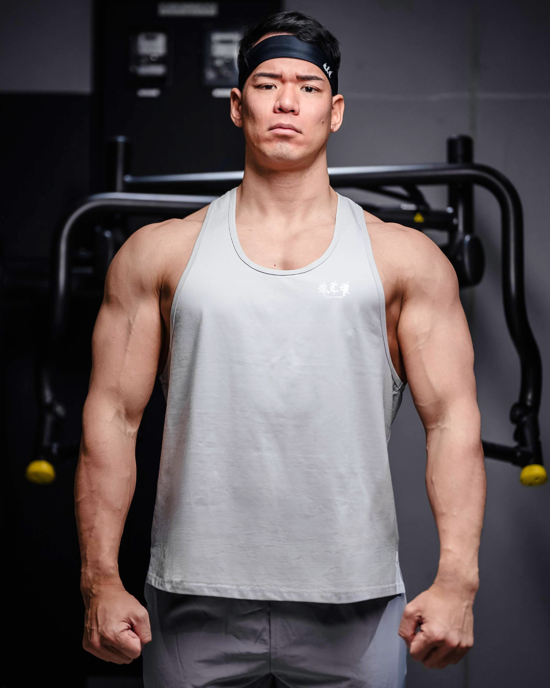 Y Back TankTop Gray R.T.P.