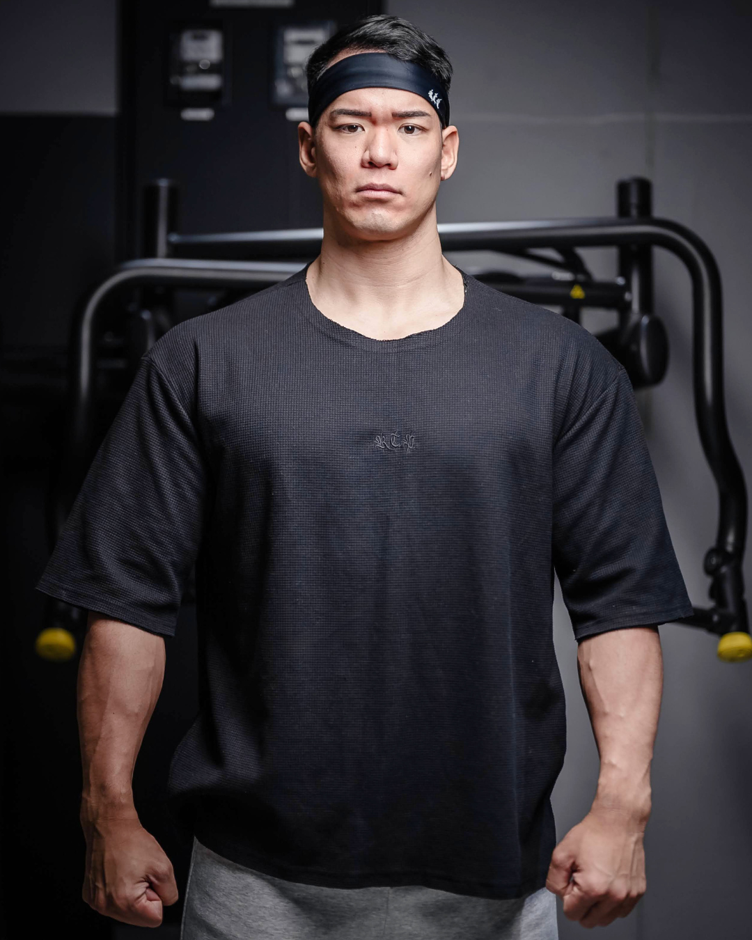 WAFFLE T-SHIRTS BLK【R.T.P.】