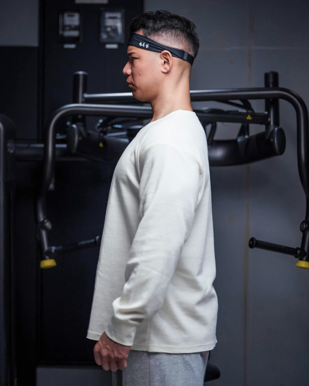 WAFFLE RAGTOP LONG T-SHIRTS WH