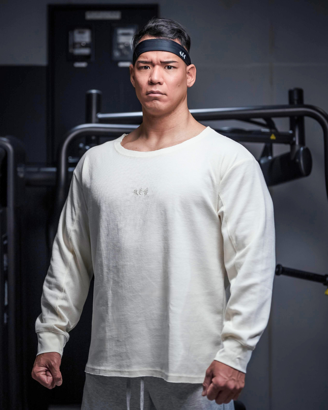 WAFFLE RAGTOP LONG T-SHIRTS WH