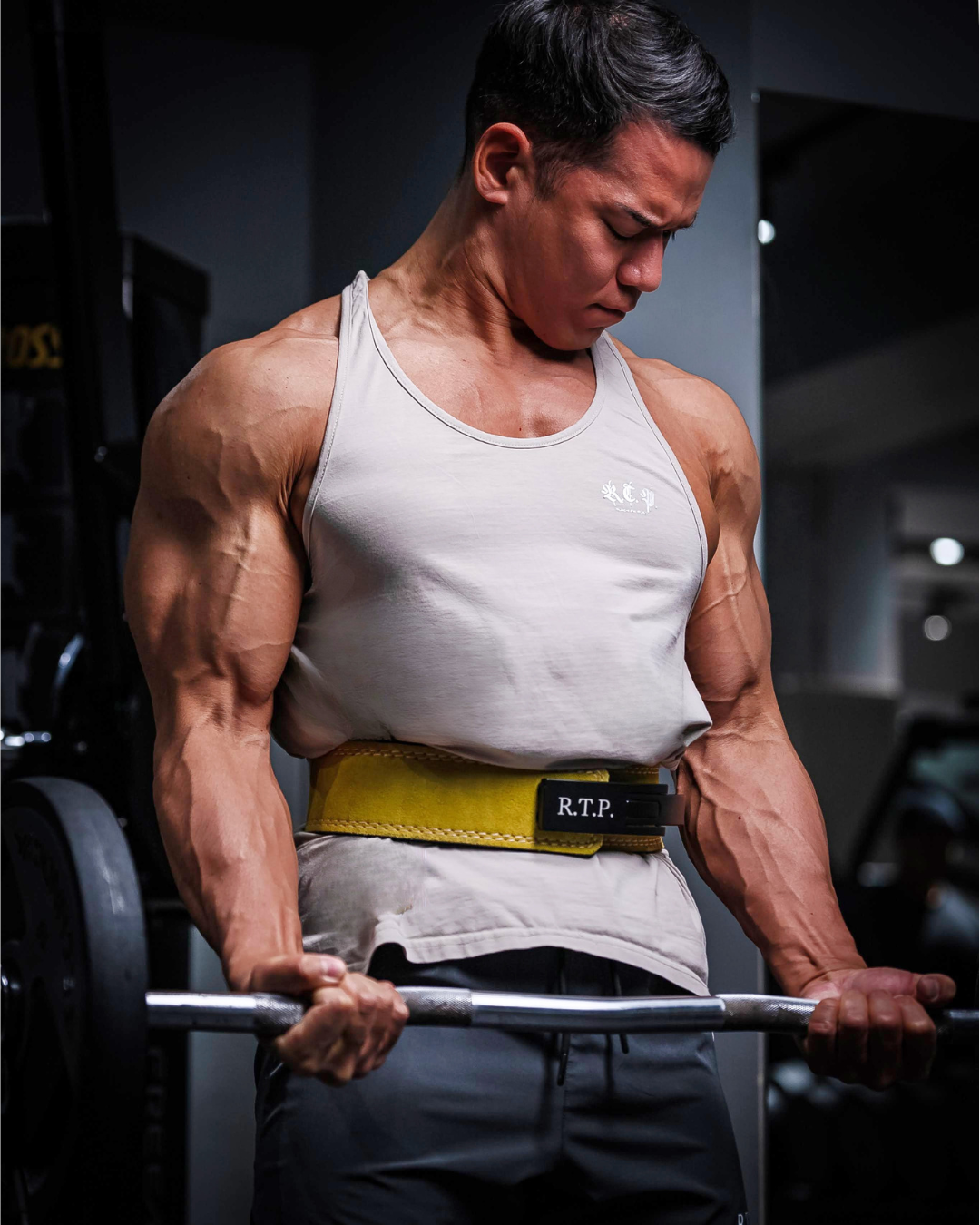 Y Back TankTop Gray R.T.P.