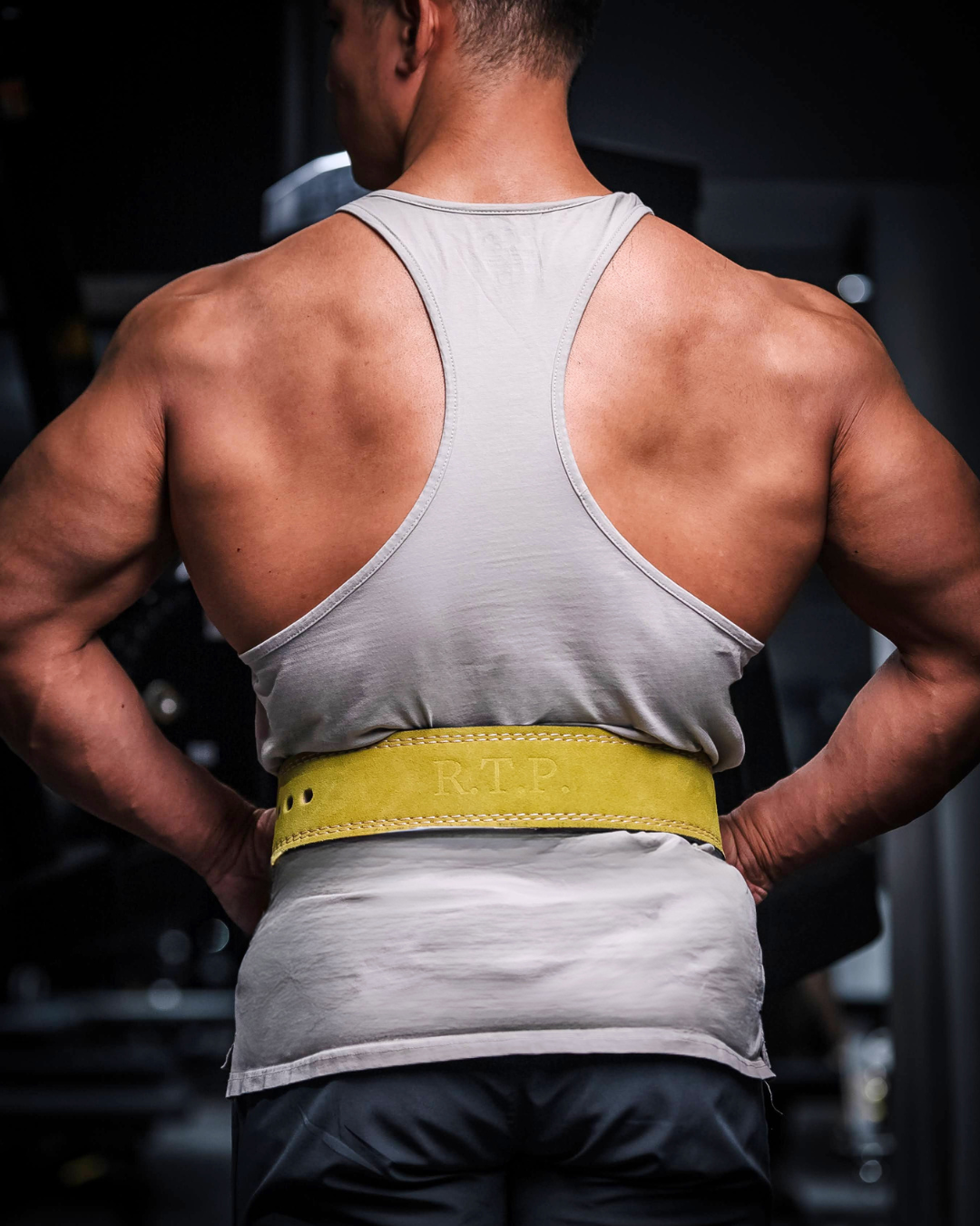 Y Back TankTop Gray R.T.P.